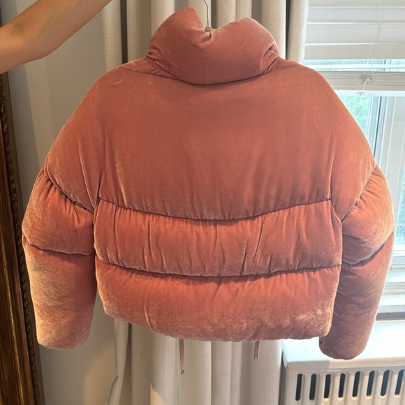 Moncler Velvet Pink Bomber - Picture 3 of 8